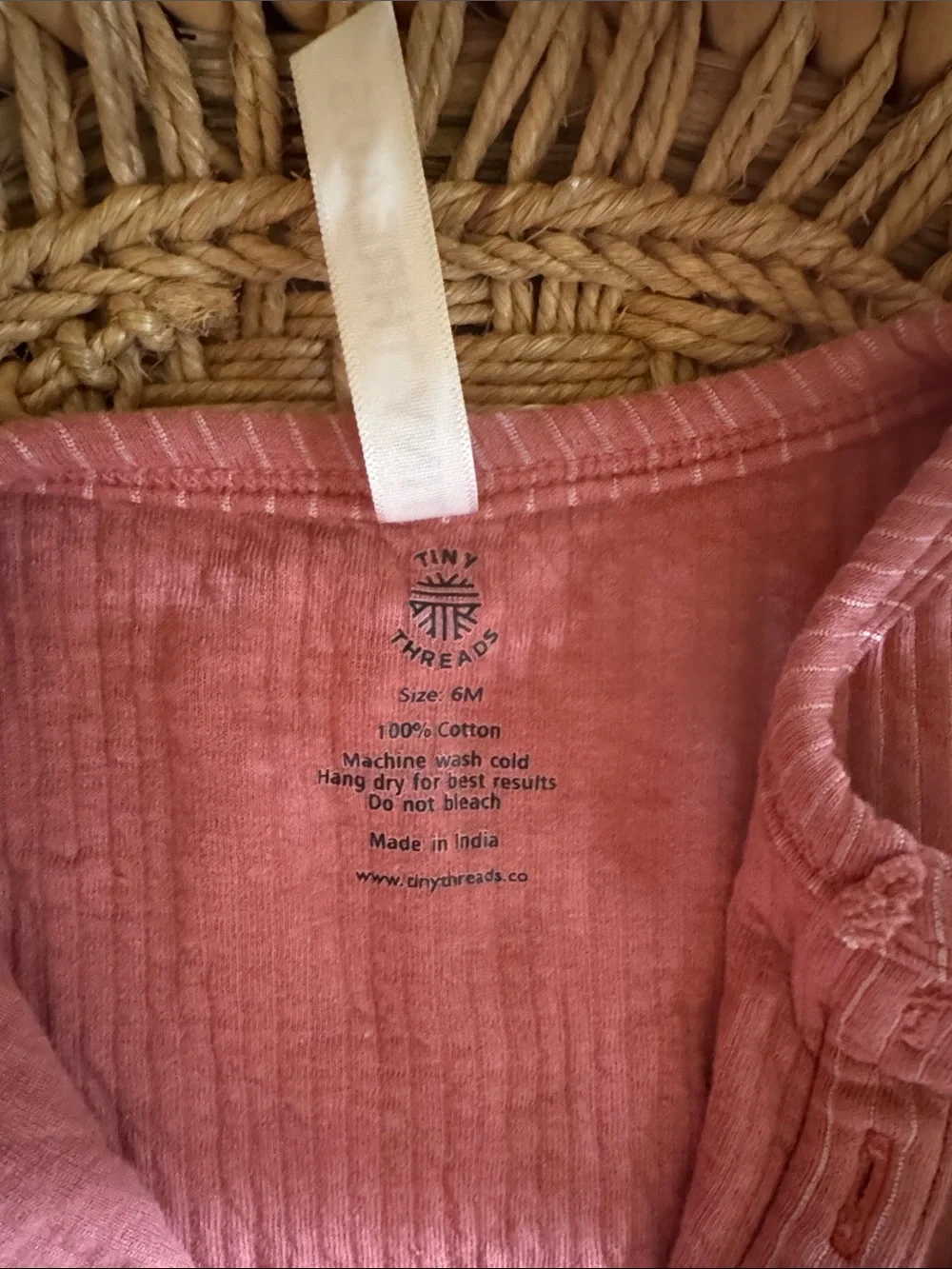 Tiny threads soft mauve
